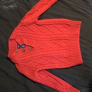 Gap Kids, boys red sweater, size S (6-7)